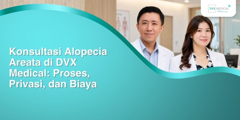 Konsultasi Alopecia Areata di DVX Medical: Proses, Privasi, dan Biaya