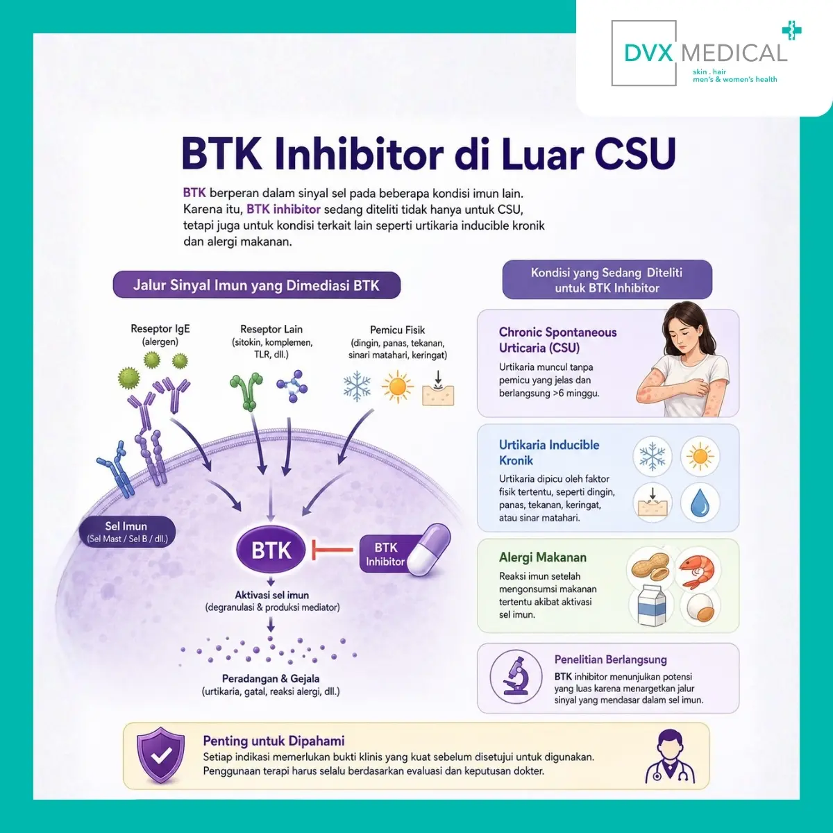 BTK Inhibitor di Luar CSU