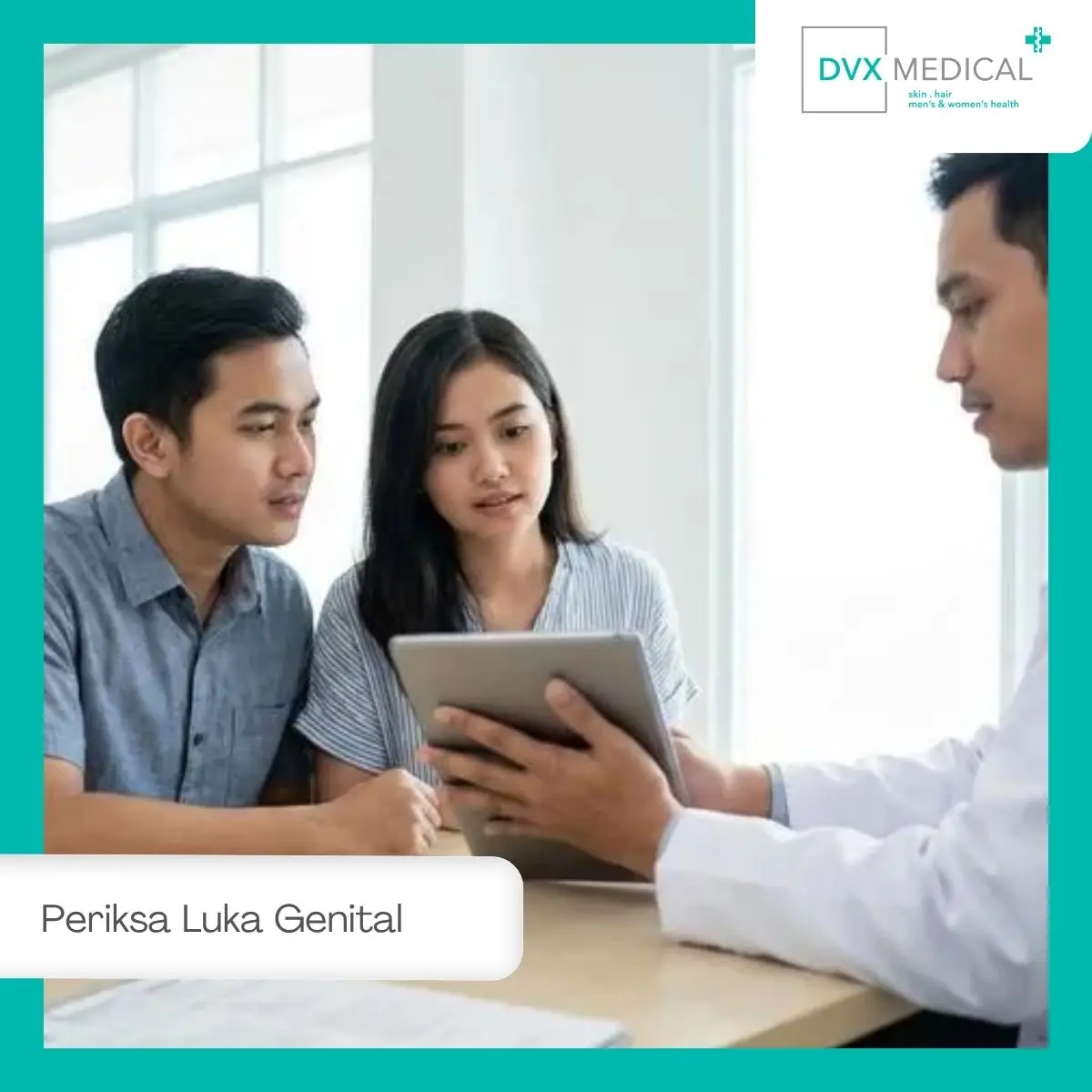 Periksa dan Tangani Keluhan Luka Genital di DVX Medical Jakarta