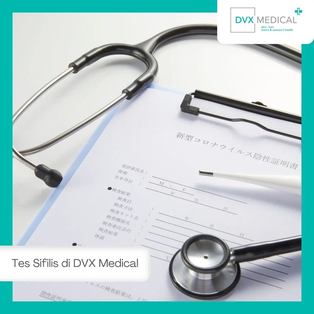 Prosedur Tes Sifilis Surabaya di DVX Medical